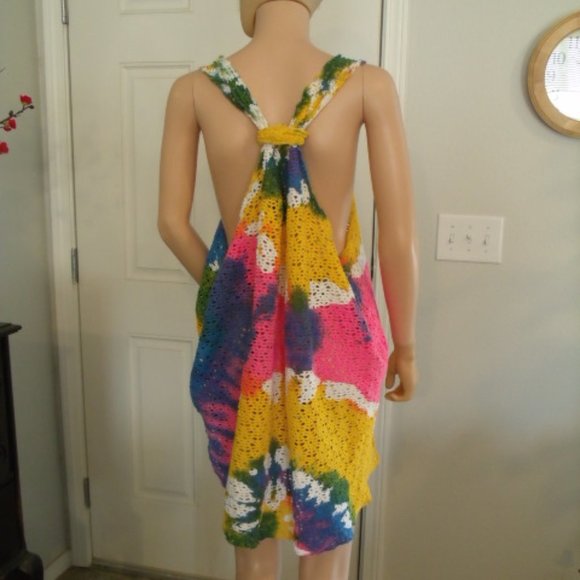 Beach Cover Up - Beautifully Embroidered -OS - Picture 2 of 6